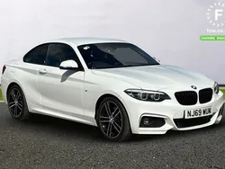 White Used 2019 BMW 218 M Sport Coupe | £13,699 (Fair price)