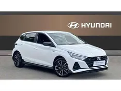White Used 2024 Hyundai i20 N Line Hatchback | £17,419 (Fair price)