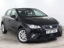 Black Used 2017 Seat Ibiza SE Hatchback | £7,475 (Fair price)