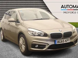 Silver Used 2015 BMW 218 Luxury Line MPV | £7,790 (Good price)