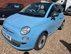 Blue Used 2011 Fiat 500C Lounge Cabriolet | £4,595 (Good price)