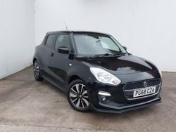 Black Used 2019 Suzuki Swift Hatchback | £9,498 (Fair price)