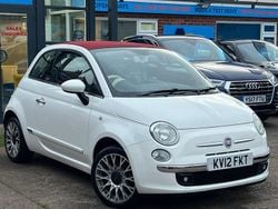 White Used 2012 Fiat 500C Lounge Cabriolet | £4,480 (Good price)