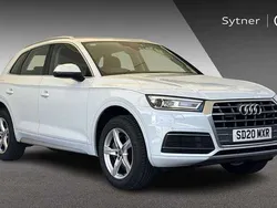 White Used 2020 Audi Q5 Sport SUV | £25,000 (Super price)