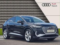 Black Used 2025 Audi Q4 Sportback e-tron S-Line SUV | £39,600
