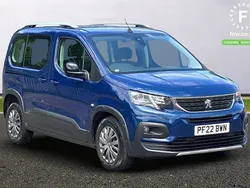 Blue Used 2022 Peugeot Rifter Allure MPV | £17,599 (A bit pricey)