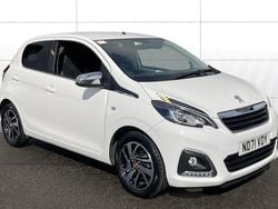 White Used 2021 Peugeot 108 Collection Hatchback | £8,938 (Fair price)