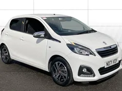 White Used 2021 Peugeot 108 Collection Hatchback | £8,982 (Fair price)