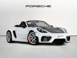 White New 2024 Porsche 718 Spyder | £143,990 (Fair price)