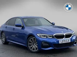 Blue Used 2021 BMW 320 M Sport | £21,490 (Good price)