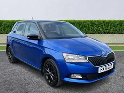 Blue Used 2021 Skoda Fabia Colour Edition Hatchback | £11,999 (Fair price)