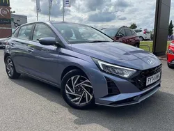Meta blue Used 2024 Hyundai i20 Advanced Hatchback | £18,989 (A bit pricey)