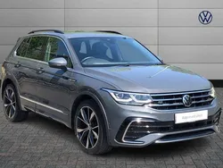 Grey Used 2022 VW Tiguan R-line SUV | £29,598 (Fair price)