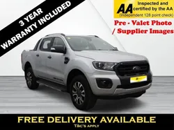 Silver Used 2021 Ford Ranger Wildtrack Pickup | £15,995 (Good price)