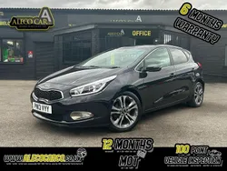 Black Used 2013 Kia Ceed 4 Hatchback | £5,795 (Fair price)