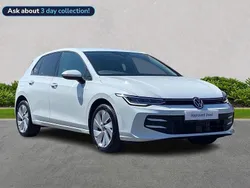White Used 2025 VW Golf VIII Match Hatchback | £21,998 (Fair price)
