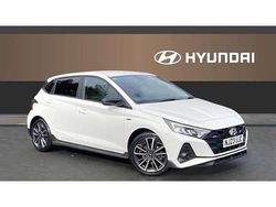 White Used 2023 Hyundai i20 N Line Hatchback | £16,032 (Fair price)