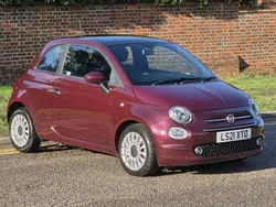 Red Used 2021 Fiat 500 Lounge Hatchback | £8,999 (Fair price)