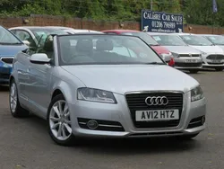 Silver Used 2012 Audi A3 Cabriolet Sport Cabriolet | £4,750 (Fair price)