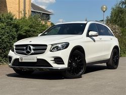 White Used 2018 Mercedes GLC250 AMG line Estate | £14,990 (Good price)