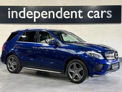 Blue Used 2017 Mercedes GLE350 AMG line Estate | £20,995 (Good price)