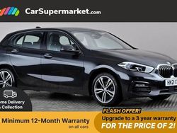 Black Used 2021 BMW 118 Sport Line Hatchback | £16,897 (Fair price)
