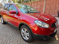Red metallic Used 2010 Nissan Qashqai N-TEC SUV | £5,995