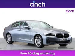 Blue Used 2021 BMW 530e Exclusive Sedan | £18,899 (Good price)