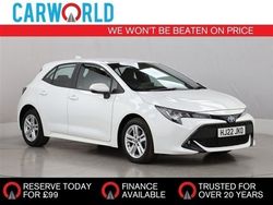 White Used 2022 Toyota Corolla Hatchback | £18,960 (A bit pricey)