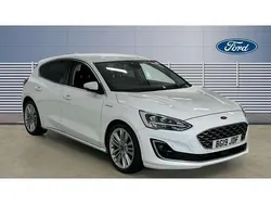 White Used 2019 Ford Focus Vignale Hatchback | £12,285 (Fair price)
