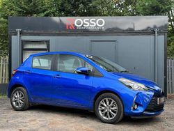Blue Used 2017 Toyota Yaris Hatchback | £9,995 (Fair price)