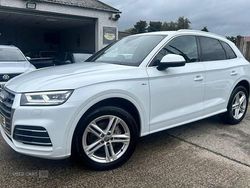 White Used 2018 Audi Q5 S-Line SUV | £18,895 (Fair price)