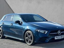 Blue Used 2022 Mercedes A180 AMG Line Premium Hatchback | £22,280 (A bit pricey)