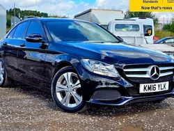 Black Used 2016 Mercedes C200 SE Sedan | £9,888 (Good price)