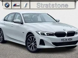 White Used 2024 BMW 330e Sport Line | £31,599