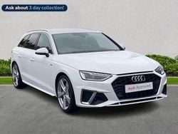White Used 2023 Audi A4 S-Line Estate | £26,522 (Fair price)