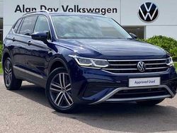Blue Used 2024 VW Tiguan Allspace Elegance SUV | £31,595 (Fair price)