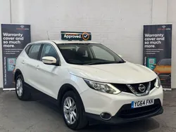White Used 2014 Nissan Qashqai Acenta SUV | £3,295