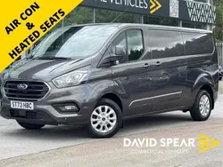 Magnetic (metallic colour) Used 2023 Ford Transit Custom Limited | £22,990 (Good price)