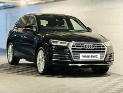Black Used 2018 Audi Q5 S-Line SUV | £12,989 (A bit pricey)