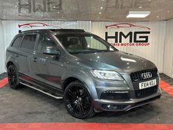 Grey Used 2014 Audi Q7 S-line plus SUV | £10,995 (Fair price)