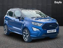 Blue Used 2020 Ford Ecosport ST-Line SUV | £11,599 (Fair price)