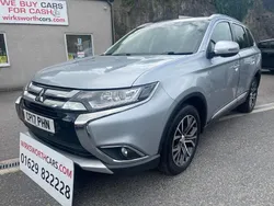 Silver Used 2017 Mitsubishi Outlander SUV | £8,995 (Fair price)