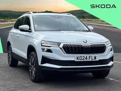 White Used 2024 Skoda Karoq SE L SUV | £24,810 (Fair price)