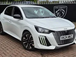 White Used 2024 Peugeot 208 Allure Hatchback | £14,901 (A bit pricey)