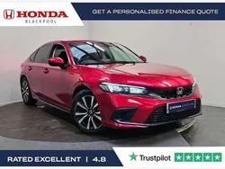 Red Used 2024 Honda Civic Elegance Hatchback | £27,965 (Super price)