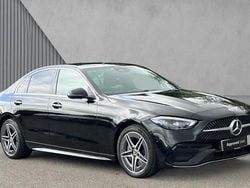 Black Used 2024 Mercedes C300e AMG Line Premium Sedan | £34,820 (Good price)