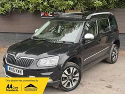 Black Used 2016 Skoda Yeti LAURIN & KLEMENT SUV | £11,995 (Fair price)