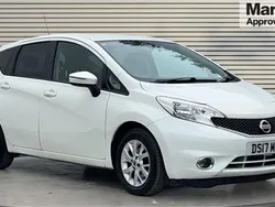 White Used 2017 Nissan Note Acenta Premium MPV | £5,017 (Fair price)