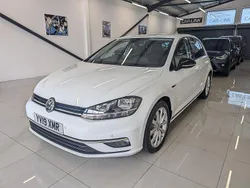 White Used 2019 VW Golf VII GT Hatchback | £15,250 (Fair price)